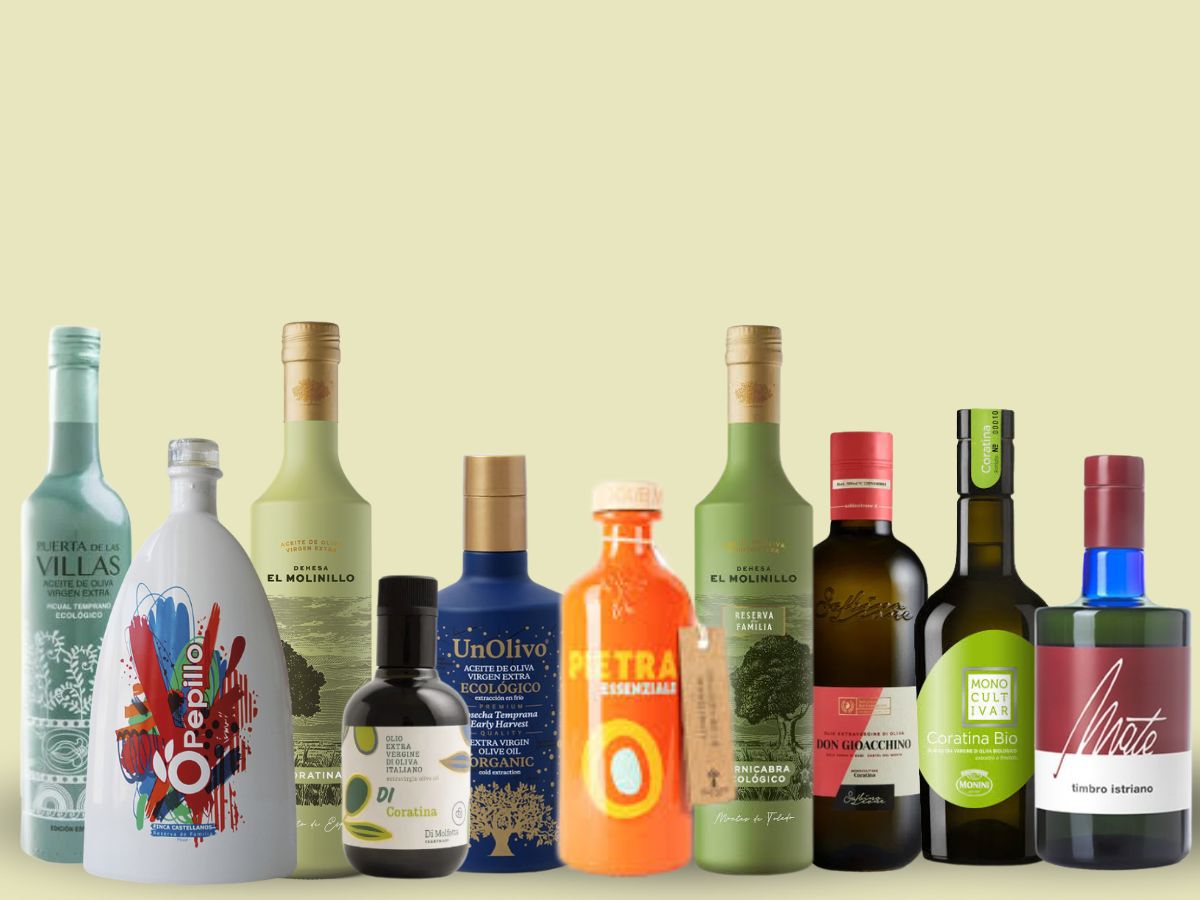 Los 10 aceites de oliva virgen extra más saludables del mundo 2026