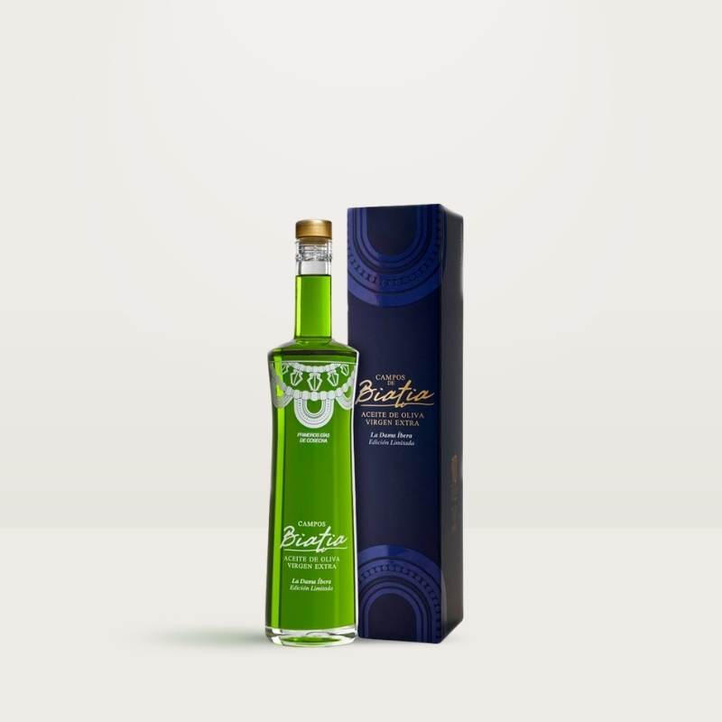 Aceite Campos de Biatia Picual Transparente Estuche