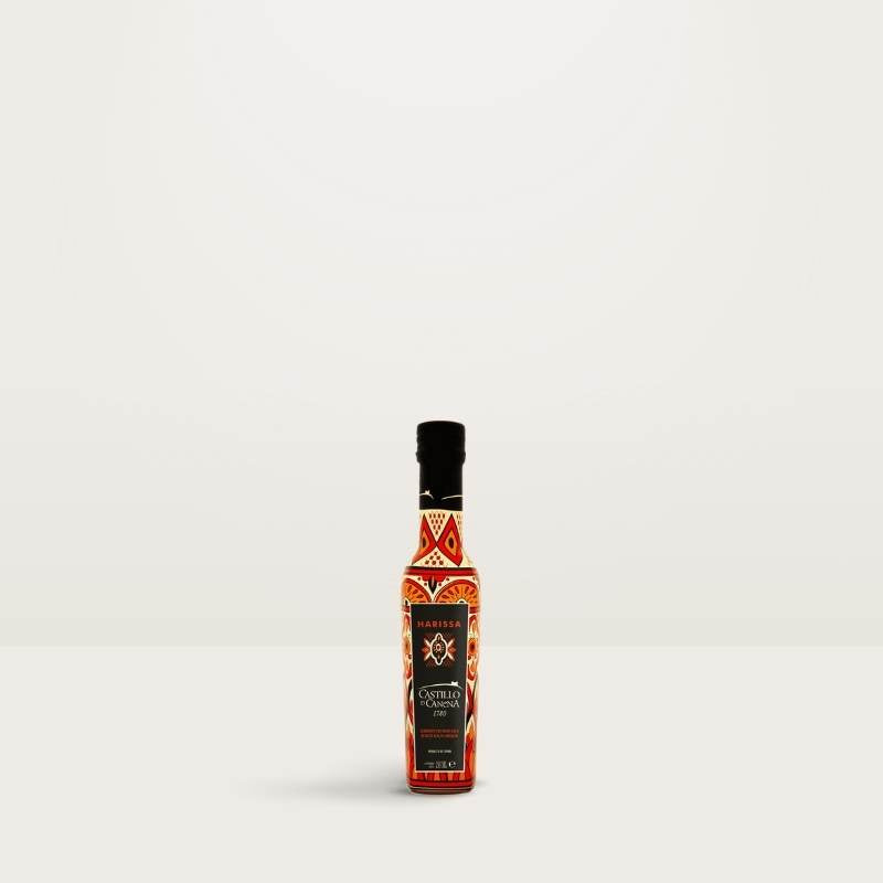 Aceite Castillo de Canena Arbequina y Harissa