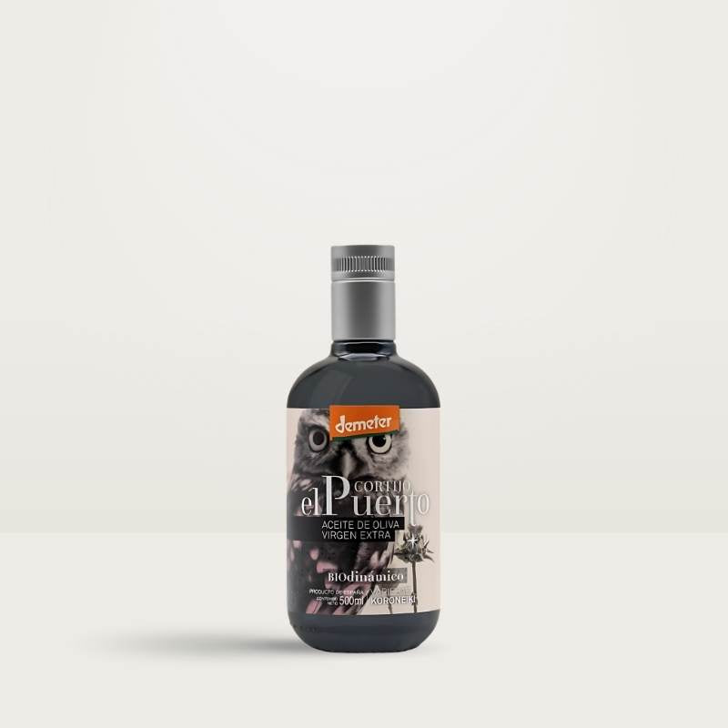 Aceite Cortijo el Puerto Koroneiki Ecológico Biodinámico