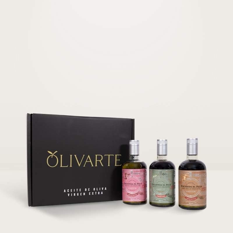 Estuche Aceite Hacienda el Palo 500 ml