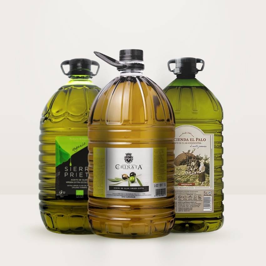 Pack 3 Garrafas Variedades Aceite de Oliva Virgen Extra