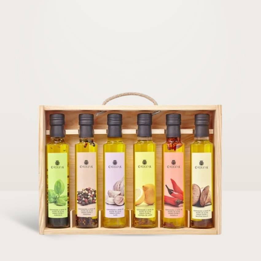 aceite de oliva virgen extra Estuche La Chinata Condimentos 250 ml