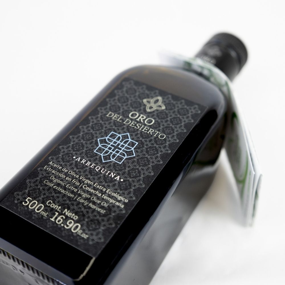 aceite de oliva virgen extra Oro del Desierto Arbequina 500 ml
