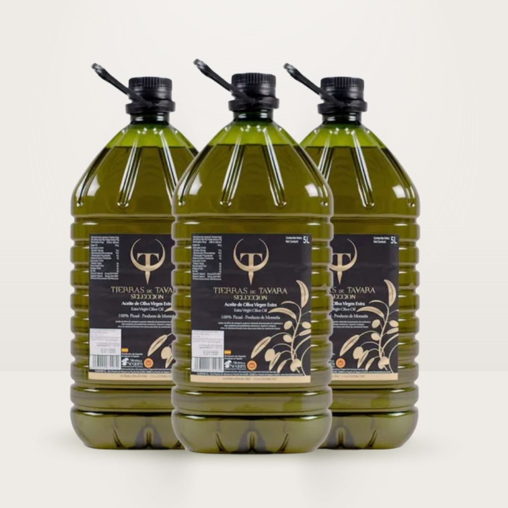 aceite de oliva virgen extra Pack 3 Garrafas Tierras de Tavara 5 L