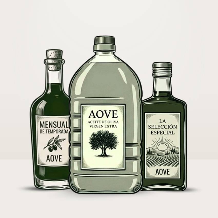 aceite de oliva virgen extra la caja familiar