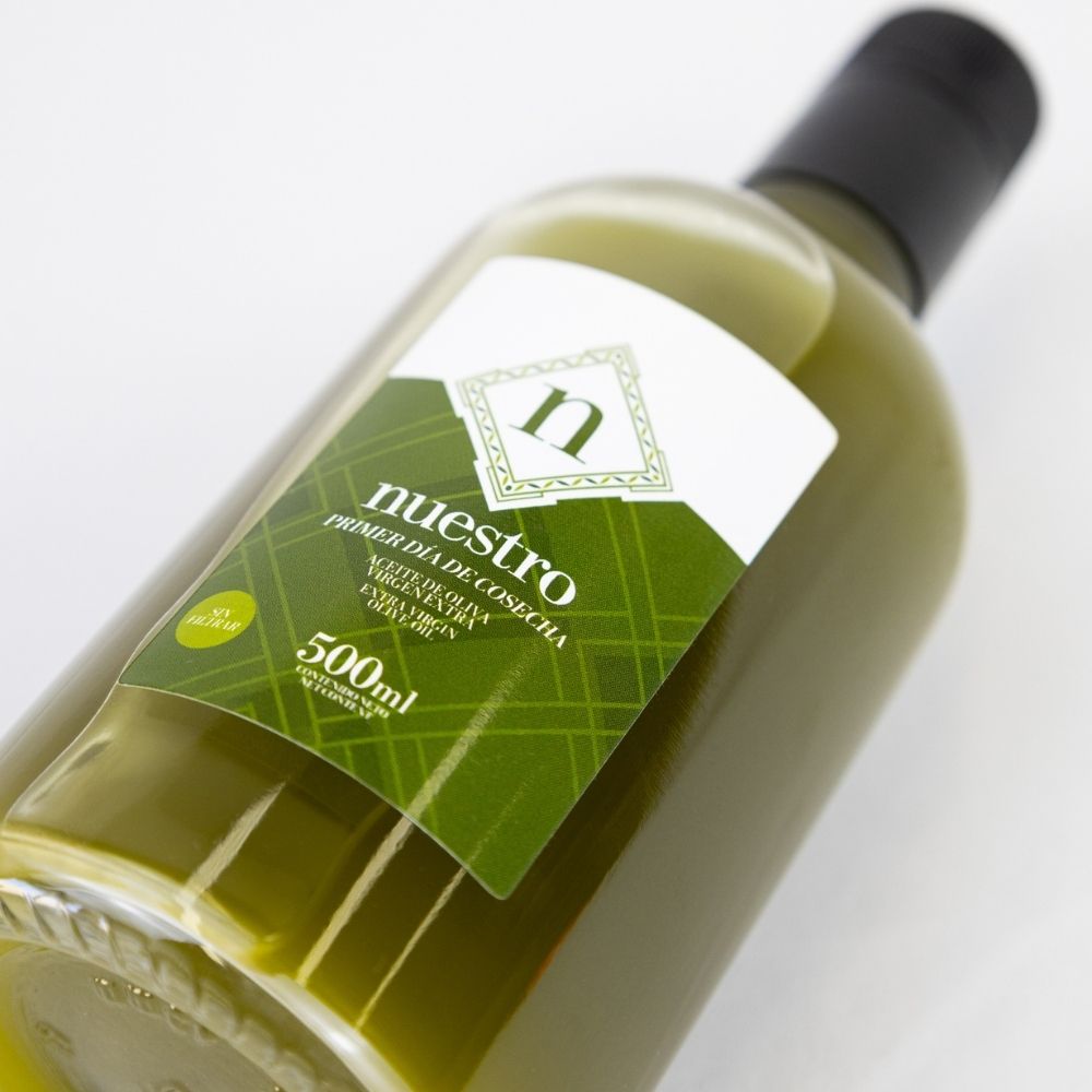 aceite de oliva virgen extra nuestro sin filtrar