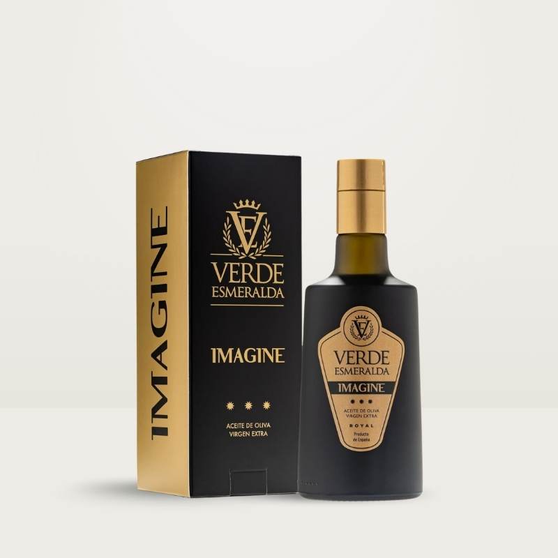 aceite verde esmeralda imagine royal estuche