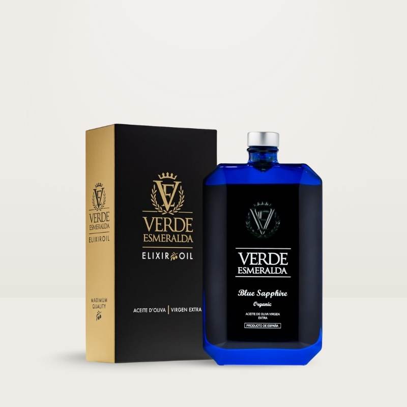 aceite verde esmeralda premium organic picual estuche