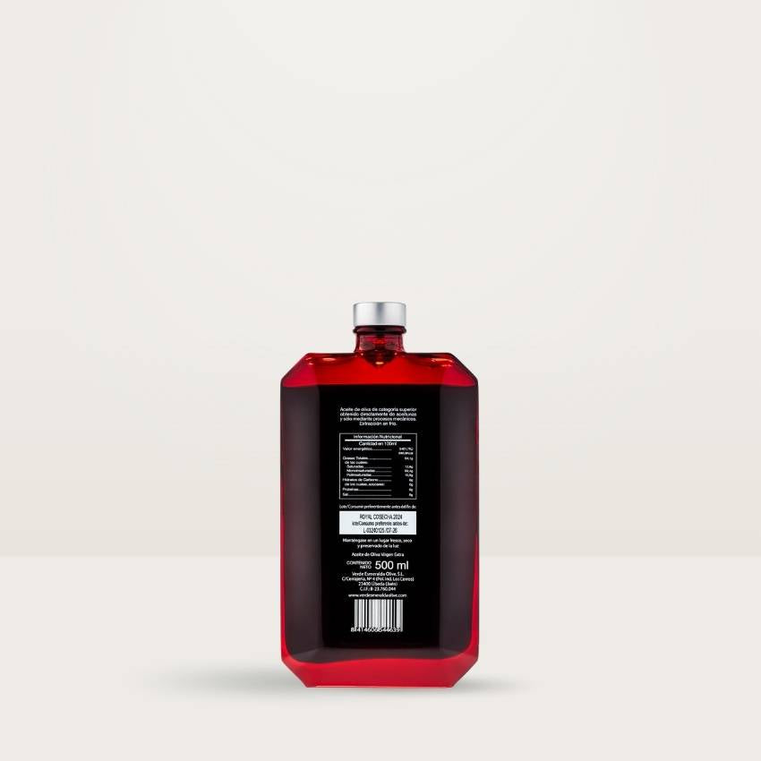 aceite verde esmeralda premium royal 500ml