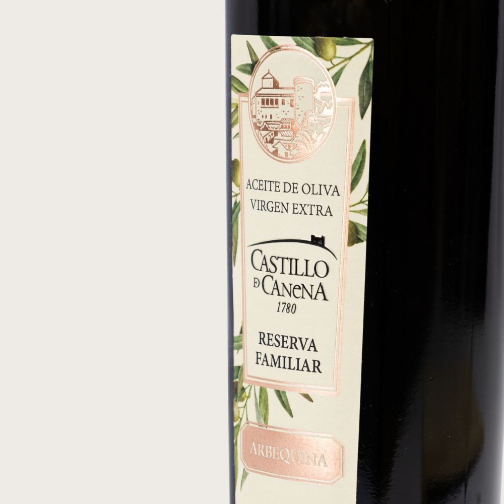 aove aceite de oliva virgen extra castillo de canena reserva familiar arbequina 500ml