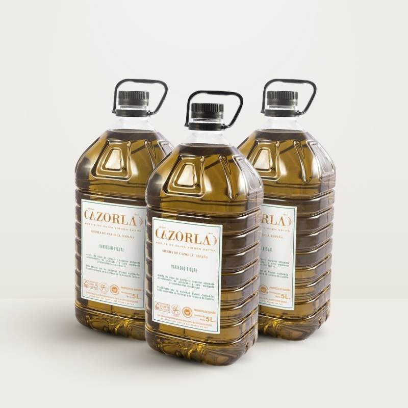 Aceite de garrafa variedad cazorla
