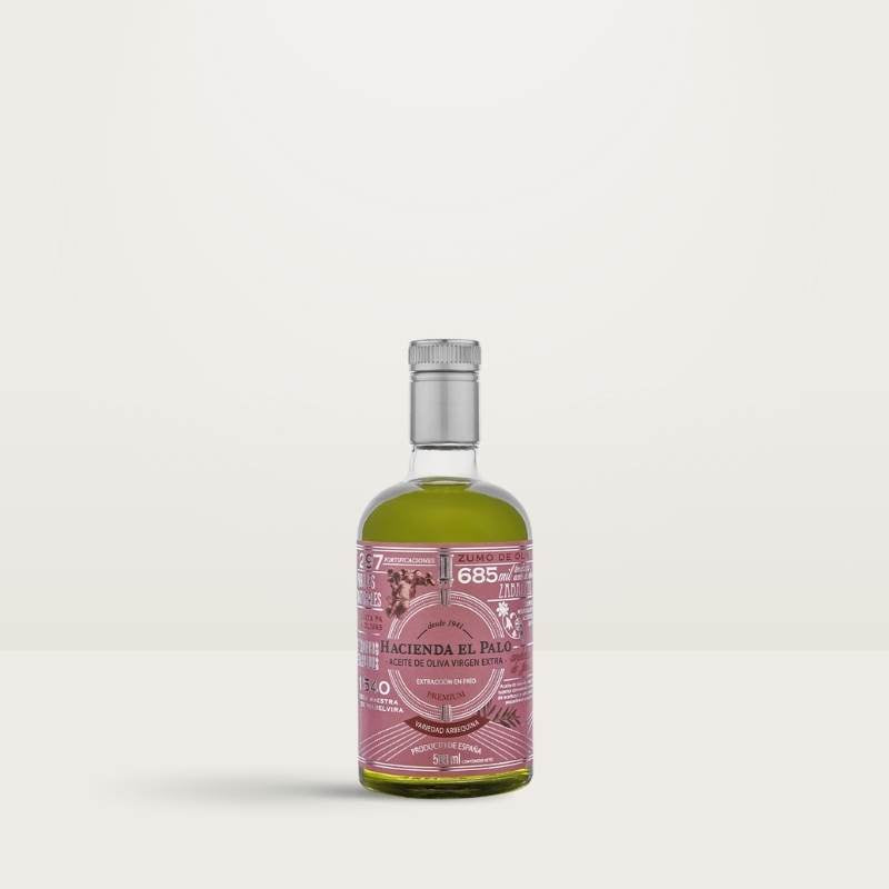 aceite de oliva hacienda el palo arbequina