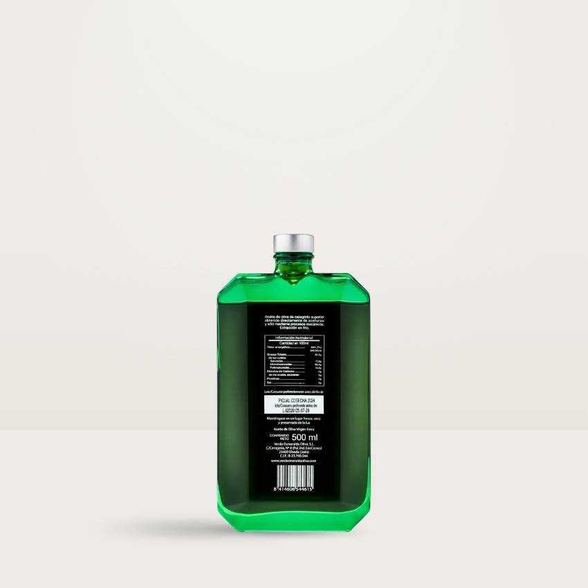 Aceite Verde Esmeralda Premium Picual 500ml