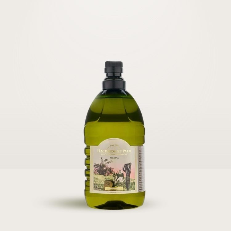 Hacienda el Palo 6x2L PET-Flasche Natives Olivenöl Extra