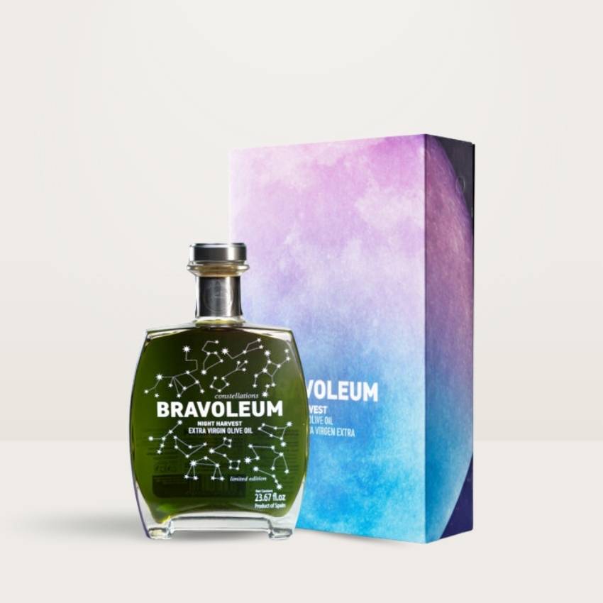 aceite de oliva virgen extra Bravoleum Night Harvest Picual 700 ml