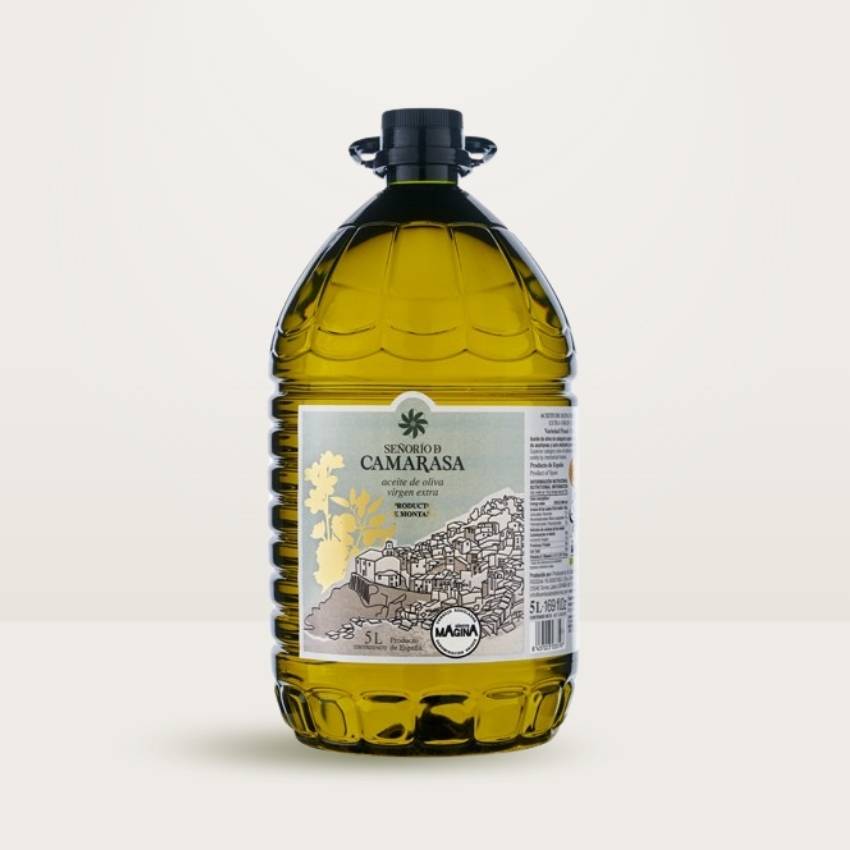 aceite de oliva virgen extra Garrafa Señorío de Camarasa Picual 5 L