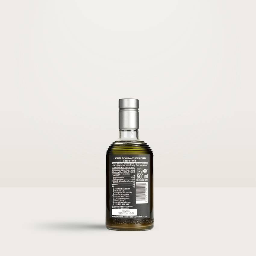 aceite de oliva virgen extra Hacienda el Palo Sin Filtrar Picual 500