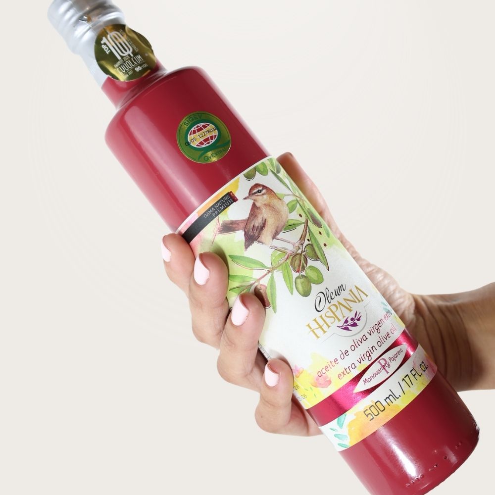 aceite de oliva virgen extra Oleum Hispania Nature Pajarera 500 ml