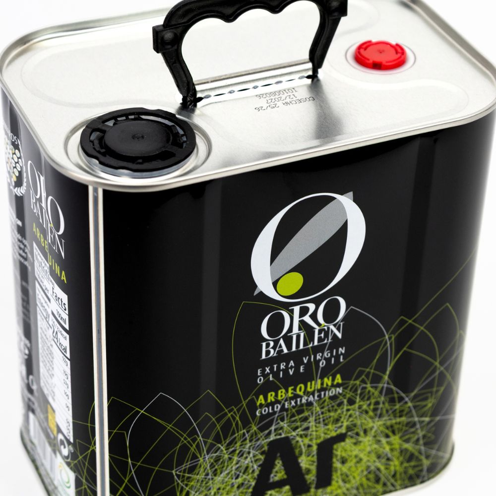 aceite de oliva virgen extra Oro Bailén Arbequina Lata 2,5l