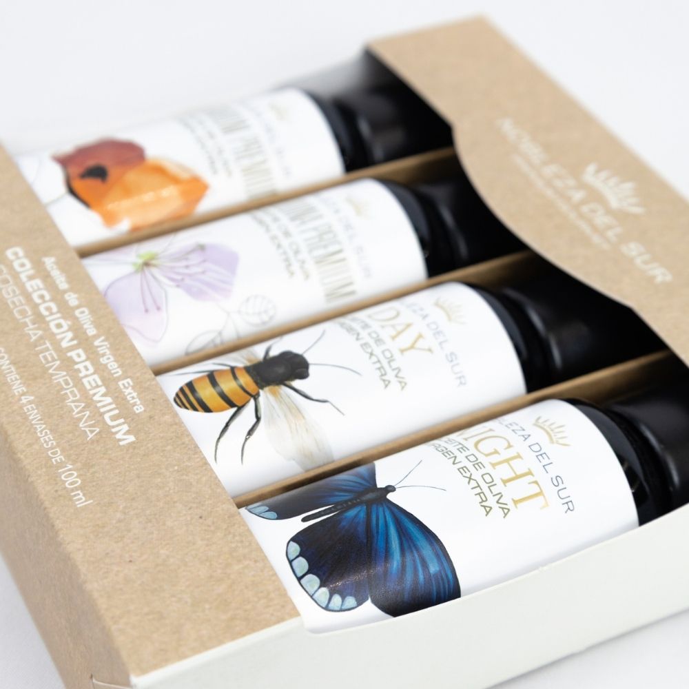 aceite de oliva virgen extra estuche mini nobleza del sur