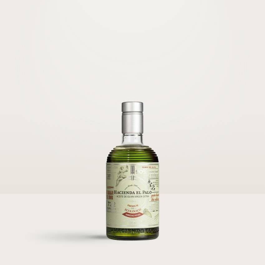 aceite de oliva virgen extra hacienda el palo premium picual ecologico