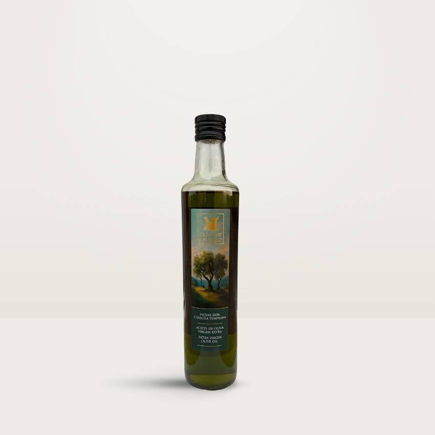 aceite de oliva virgen extra olivos de un siglo picual sin filtrar