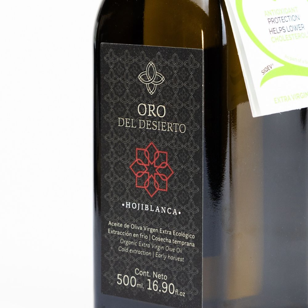 aceite de oliva virgen extra oro del desierto hojiblanca aove