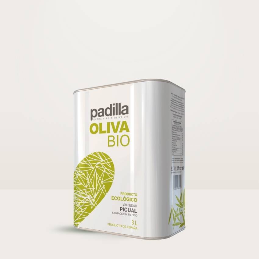 aceite de oliva virgen extra padilla bio lata 3L