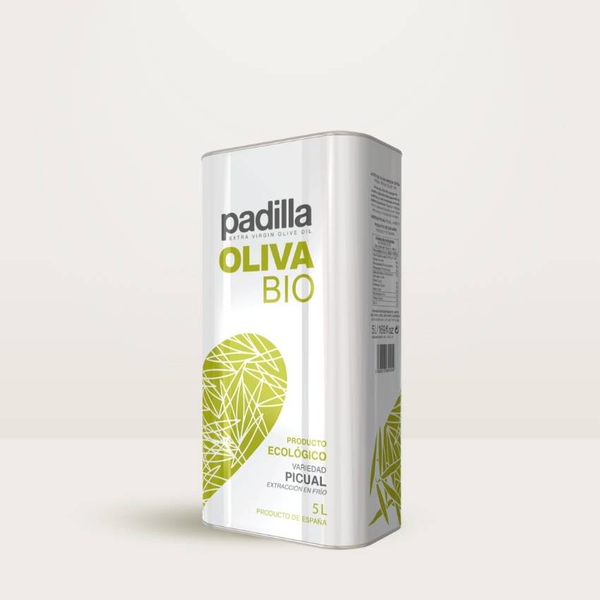 aceite de oliva virgen extra padilla bio lata 5l