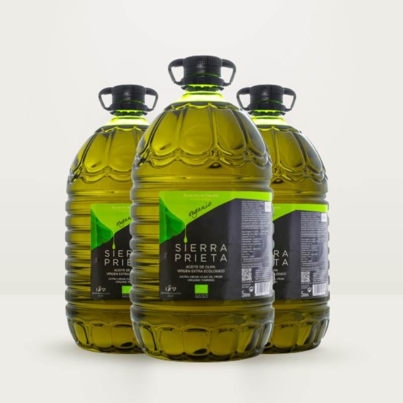 aceite de oliva virgen extra garrafa sierra pietra