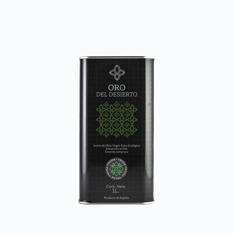Oro del desierto 1 litro picual aceite de oliva virgen extra