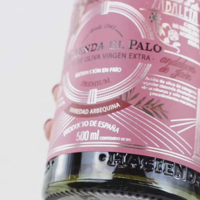 aceite de oliva virgen extra hacienda el palo arbequina 500ml