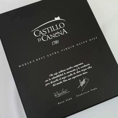 aceite de oliva virgen extra estuche aceites especiales castillo de canena 250ml