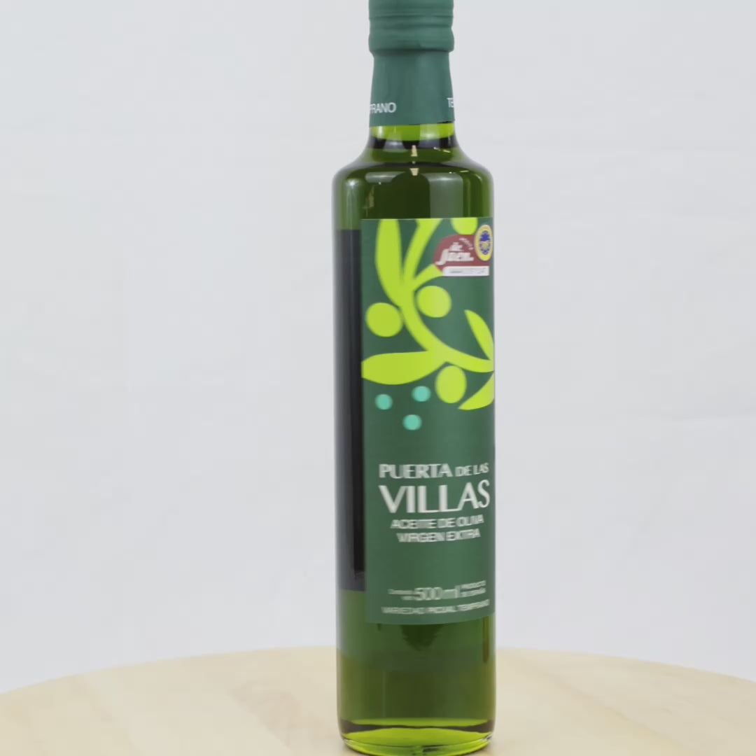 aceite de oliva virgen extra puerta de las villas dorica 500ml