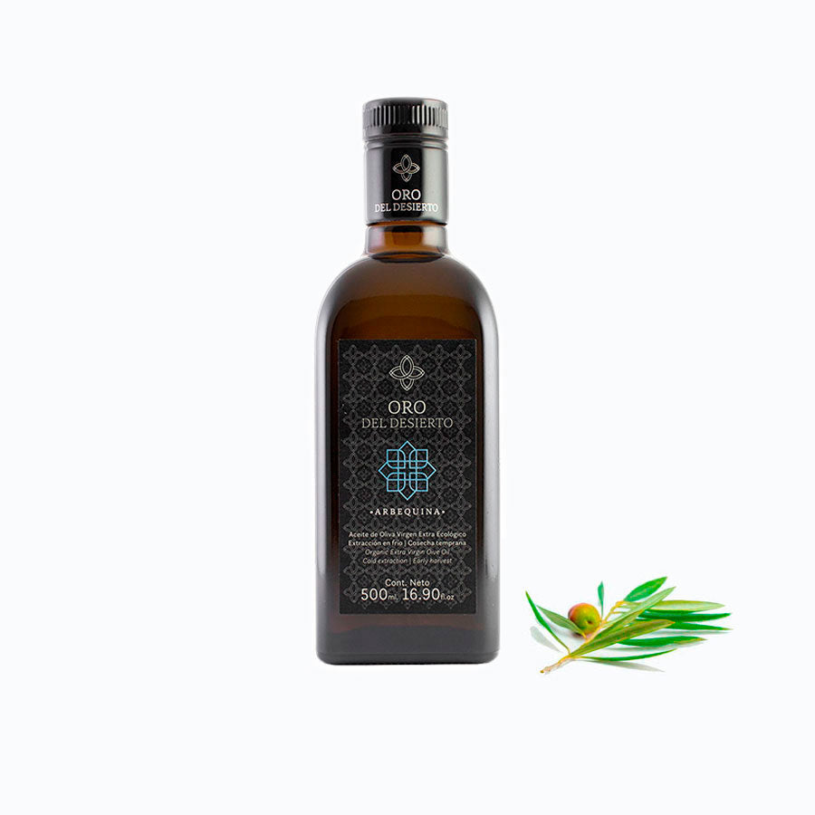 aceite de oliva oro del desierto variedad arbequina