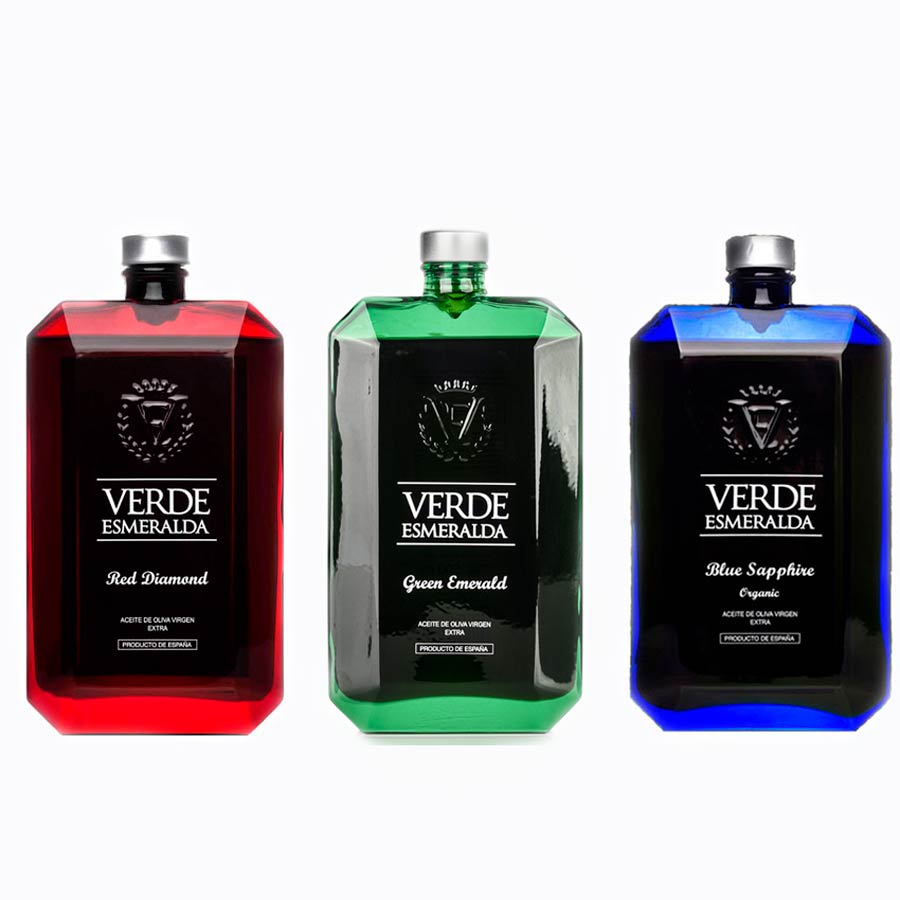 verde esmeralda premium, royal y blue sapphire