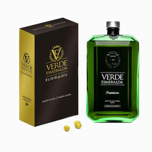 Lade das Bild in den Galerie-Viewer, aceite verde esmeralda premium picual estuche
